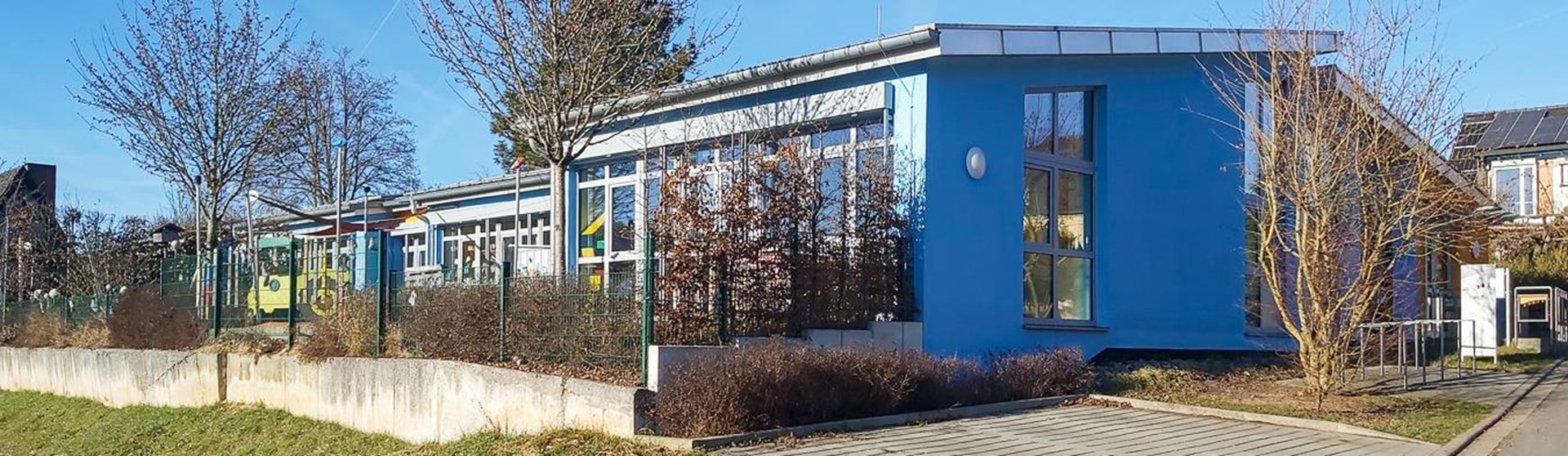 Frontansicht Kita St. Josef Raigering